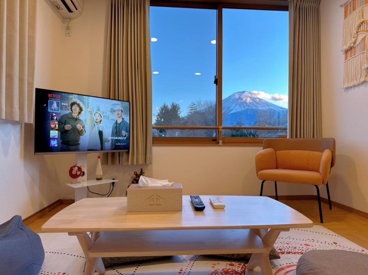 ヴィラ山間堂grandvilla Mt Fuji View Bbq Bonfire Annovillas Sankando 후지카와구치코 외부 사진